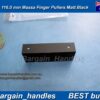 Massa Finger Pullers Matte Black