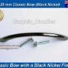black nickel kitchen cabinet handles