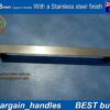 128mm Kitchen Cabinet door handle pulls D-Square Brushed Stainless Steel Finish