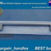 320mm Slimline Brushed Stainless Steel Handle D-Square - Image 3