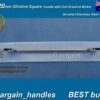 320mm Slimline Brushed Stainless Steel Handle D-Square - Image 4