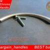 96mm Classic Bow Handles Satin Chrome