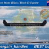 96mm Kitchen Cabinet door handle pulls D-Square Matt Black - Image 5