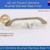 Round D Slimline Durable (Brushed Stainless Steel Finish)