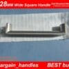 224mm wide Brushed Stainless Steel D-Square - Image 4