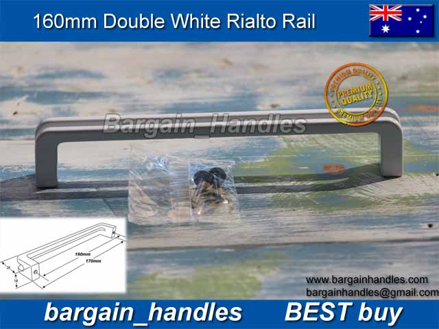 white Double RIALTO Rail