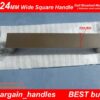 224mm wide Brushed Stainless Steel D-Square - Image 2