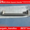 224mm wide Brushed Stainless Steel D-Square - Image 3