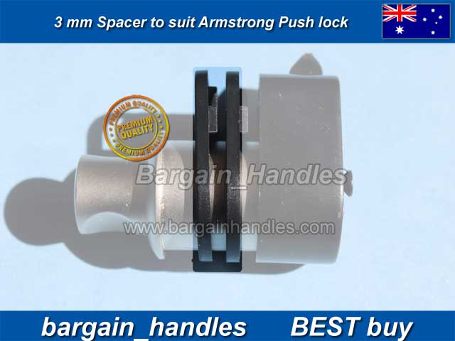 Armstrong Caravan Push Knob With Latch