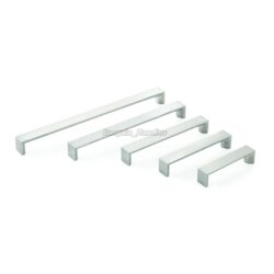 160mm kitchen door Handle 21mm wide Brushed Stainless Steel D-Square