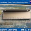 116mm kitchen profile handles Massa Flush/Finger Pulls Aluminium Finish
