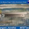 116mm kitchen profile handles Massa Flush/Finger Pulls Aluminium Finish