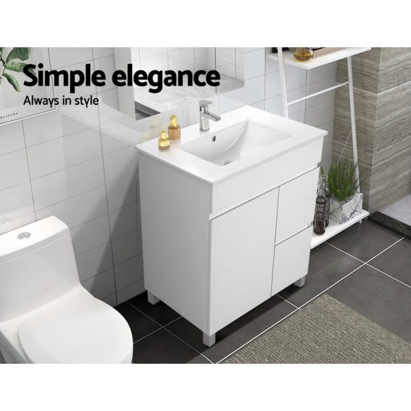Cefito Bathroom Vanity Cabinet Unit Wash Basin Sink Storage Freestanding 750mm