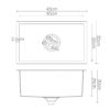 Cefito 450 x 300mm Stainless Steel Sink