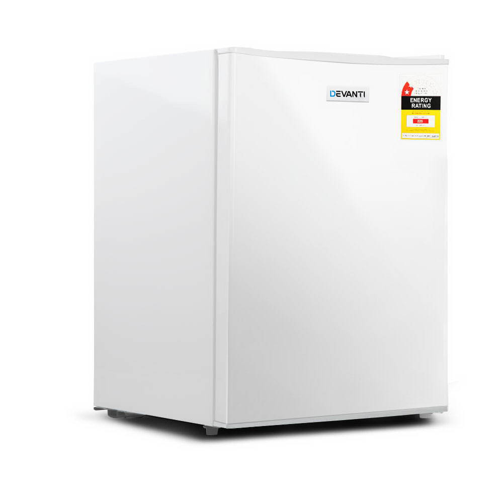 Devanti 70L Portable Mini Bar Fridge White