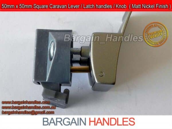 mod brev Caravans lock and lever handle Matt Nickel Mod Brev - Image 4