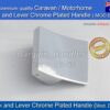 mod brev Caravans lock and lever handle Chrome Plated Mod Brev