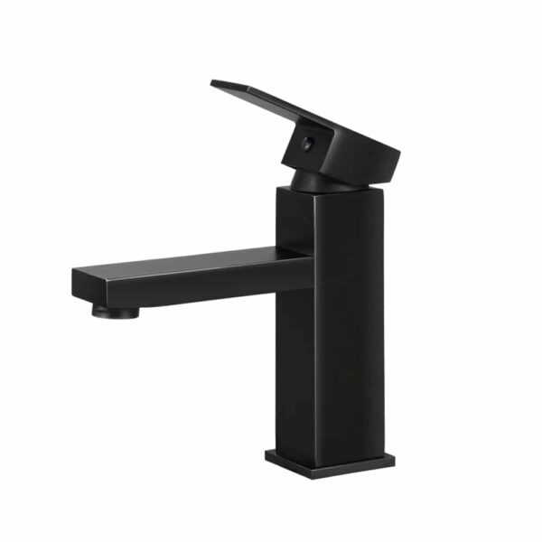 Cefito Basin Mixer Tap Faucet Bathroom Vanity Counter Top WELS Standard Brass Black - Image 3