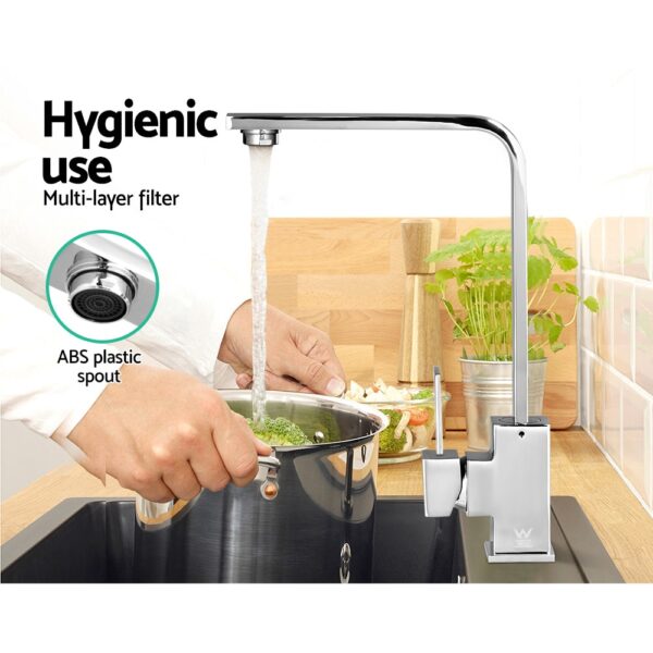Kitchen Mixer Tap - Silver - Image 5