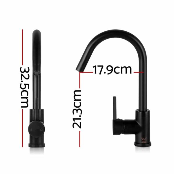 Cefito Mixer Faucet Tap - Black - Image 3