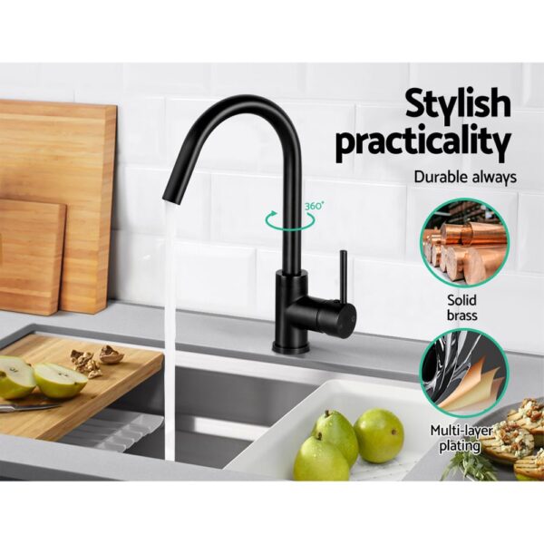 Cefito Mixer Faucet Tap - Black - Image 6